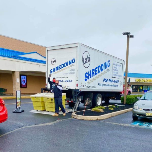 Tab Group Inc - New Jersey paper shredding event