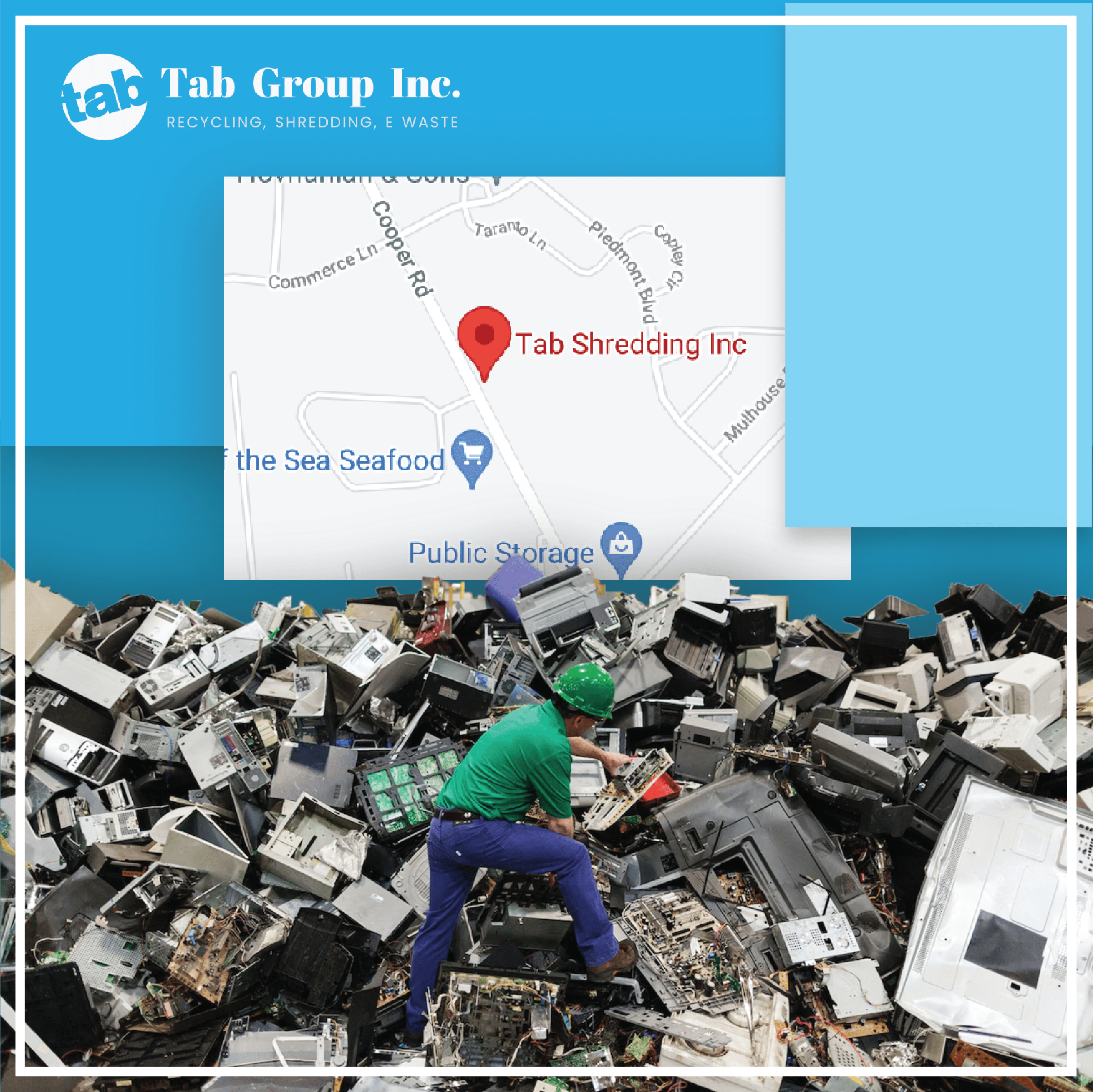 electronic waste image